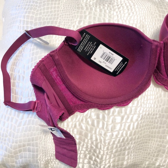 New Maidenform Convertible Strapless Push Up Bra 38C - Picture 10 of 11